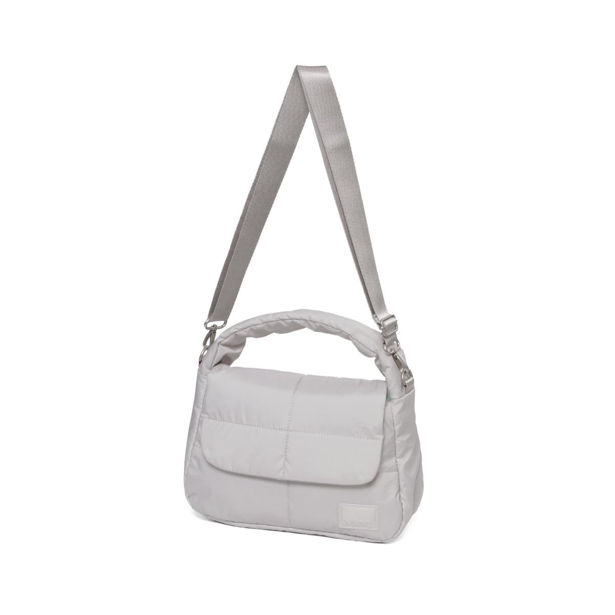 【EIDER】FOGNI 方格雲朵托特包/25EDWU25B48-[灰卡其、經典黑]