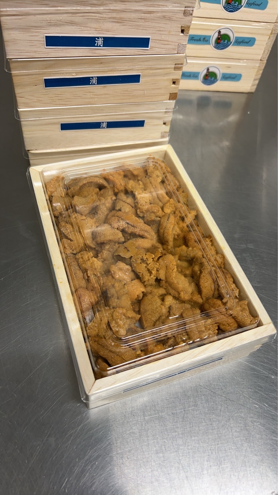 浦 水產 A Grade 紫海膽 亂排 250克