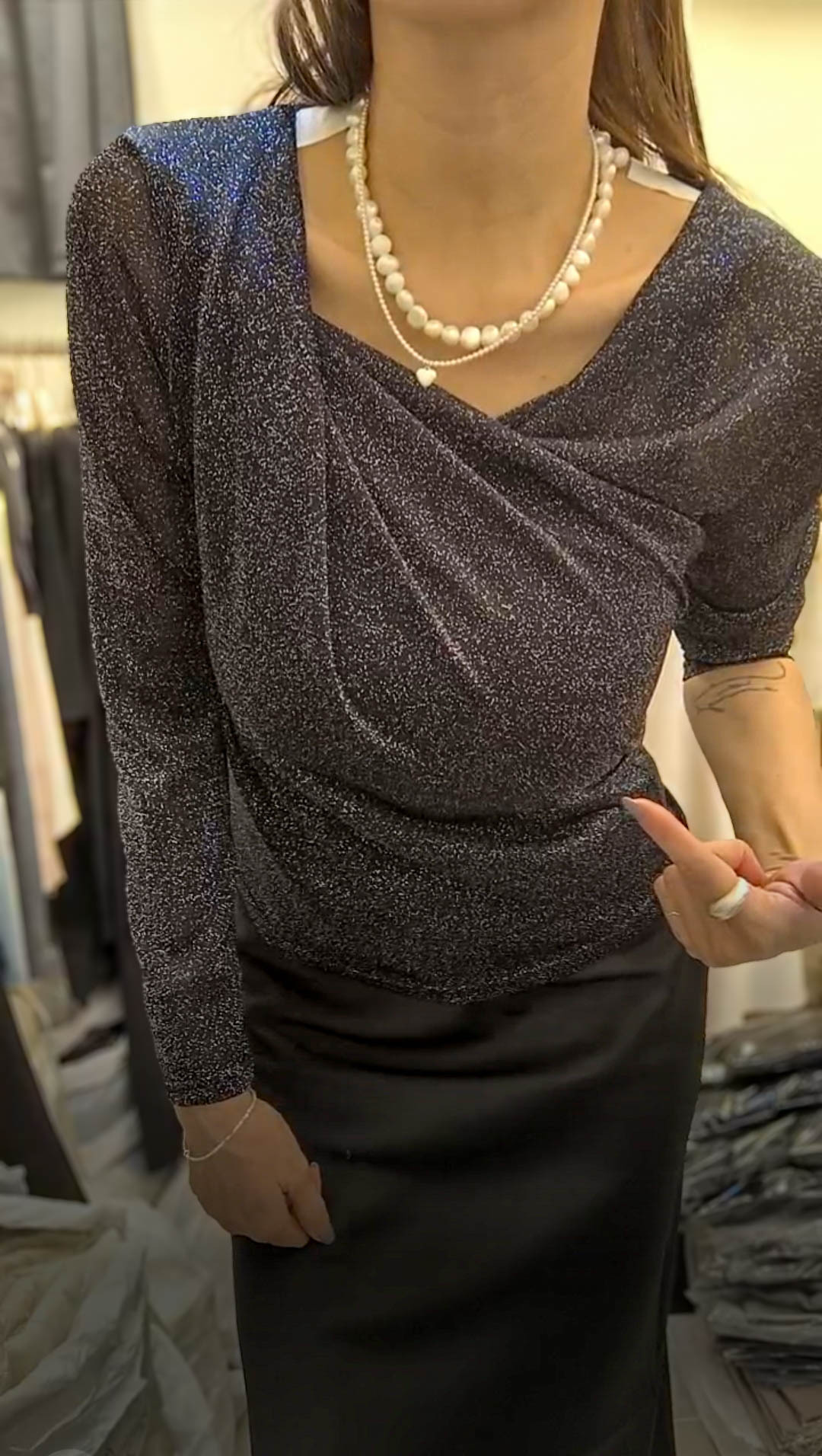 🥰K2008  ▶️段面長裙 (MM穿M)👉S(W:26" H:cm) M(W:cm H:cm) L:85cm