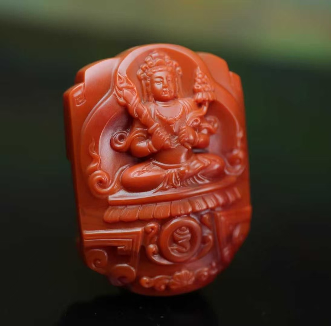 104223 南紅虛空藏菩薩