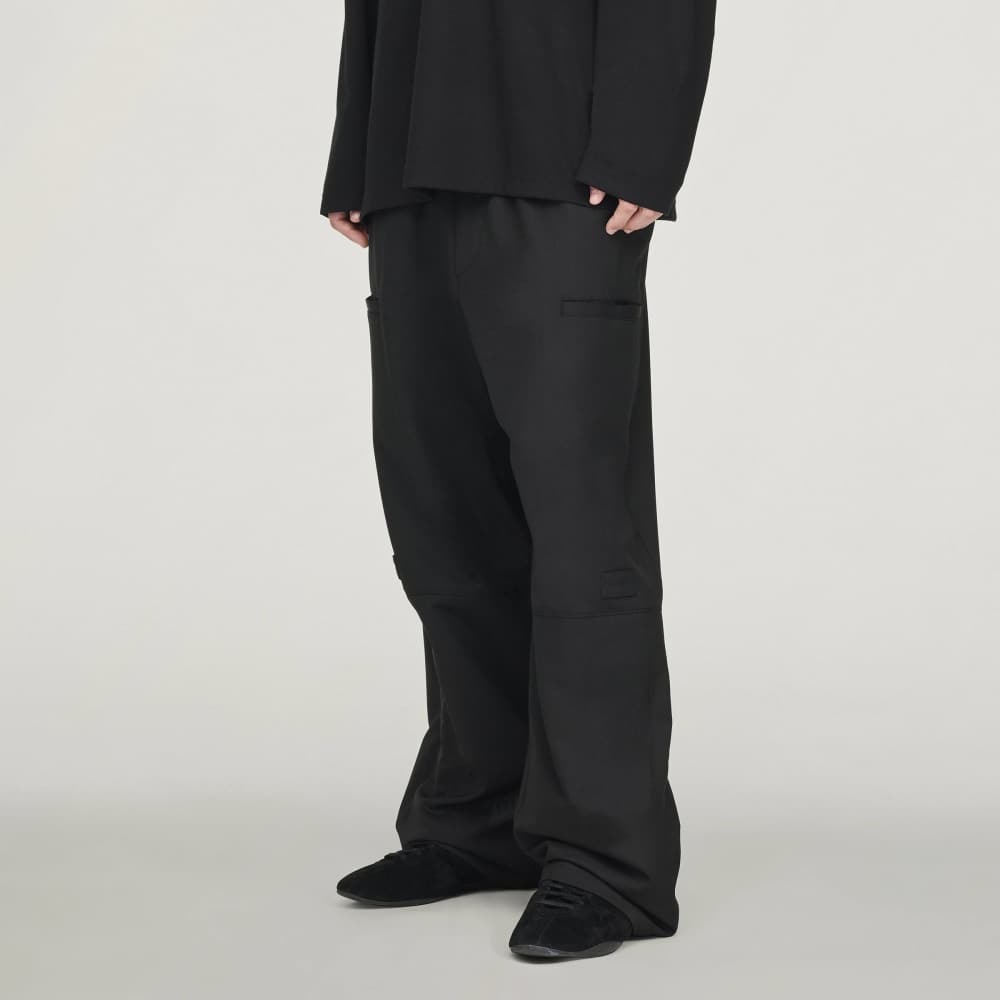 【 Y-3 RW CUFFED PANT 結構輪廓長褲 - 黑 】