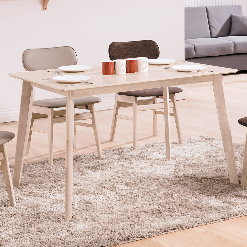 菲德4尺北歐風餐桌