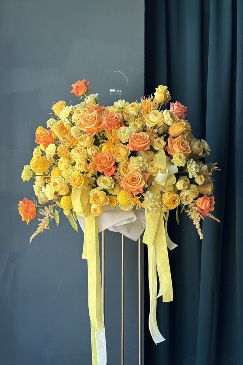 訂製專屬 藝術花柱 ‧ 客製化花禮