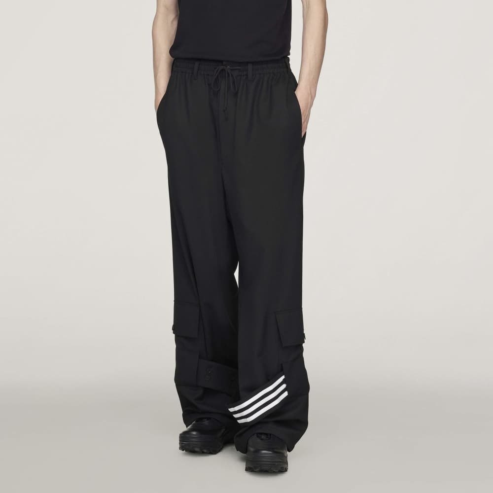 【 Y-3 RW CARGO PANTS 機能長褲 - 黑 】