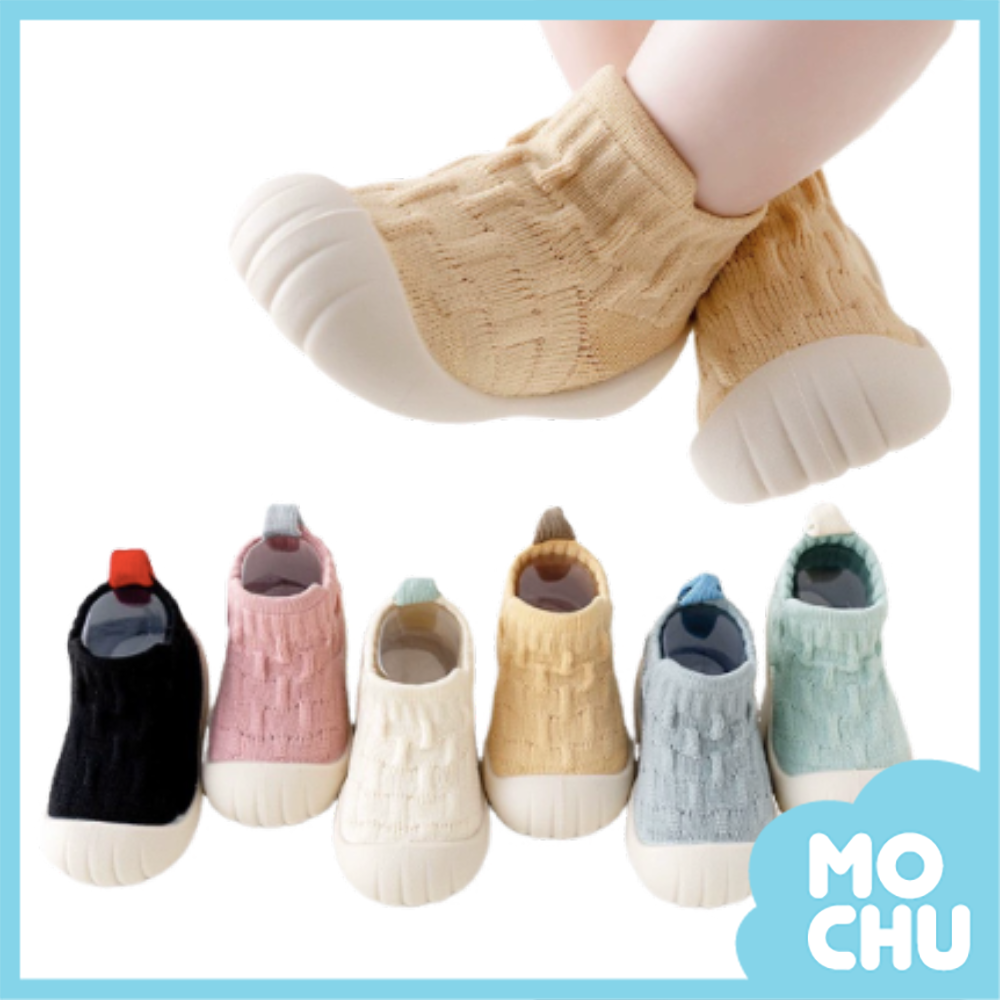 馬卡龍針織連襪鞋(六色)
