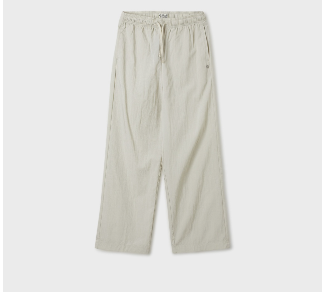 [K] WHO.A.U Rayon Nylon Wide Pan, (36)Light Beige, WHTAF2531F36 (KWAU220)