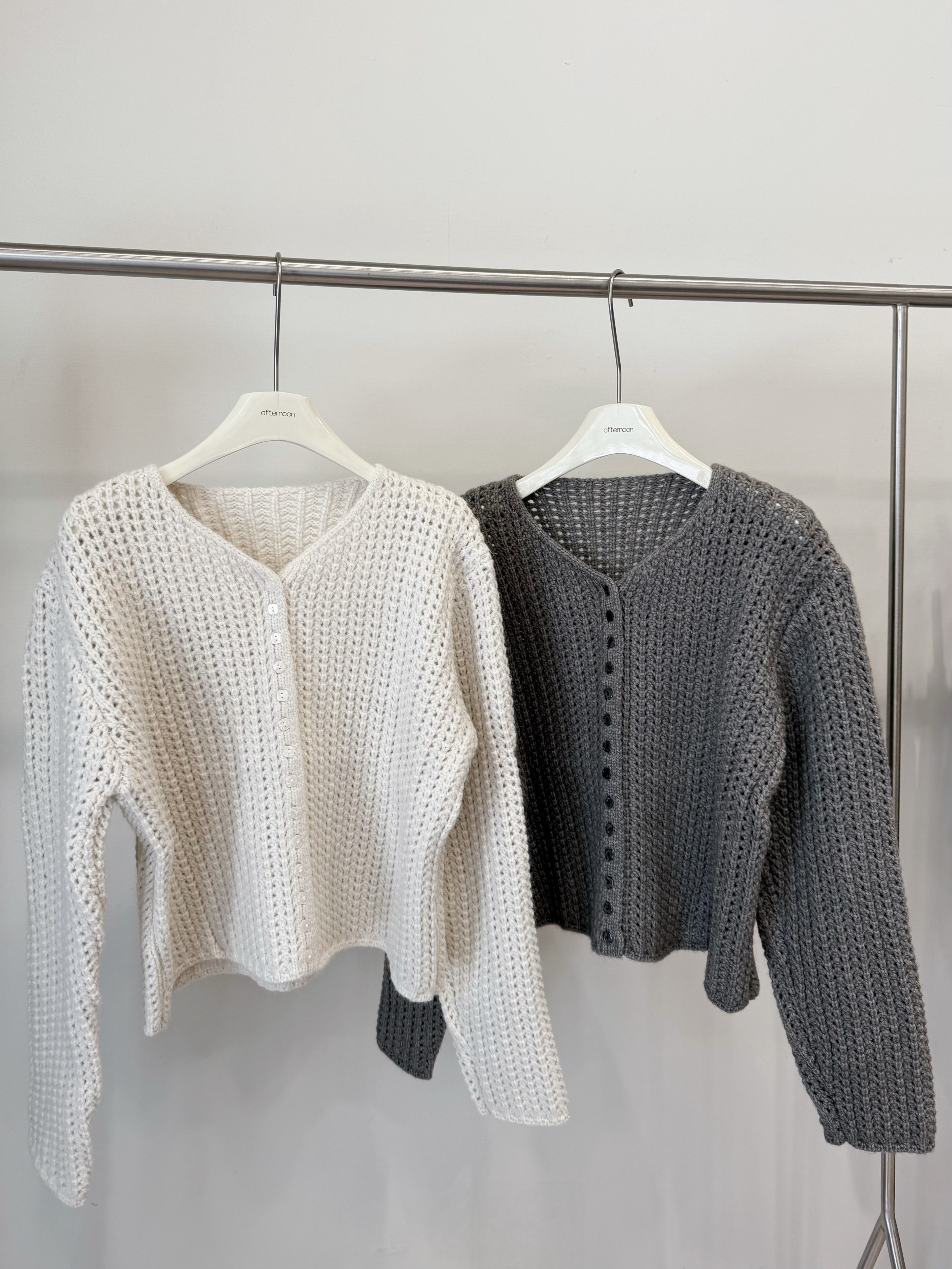 1444 粗針織短版外套【廠播熱銷必帶】