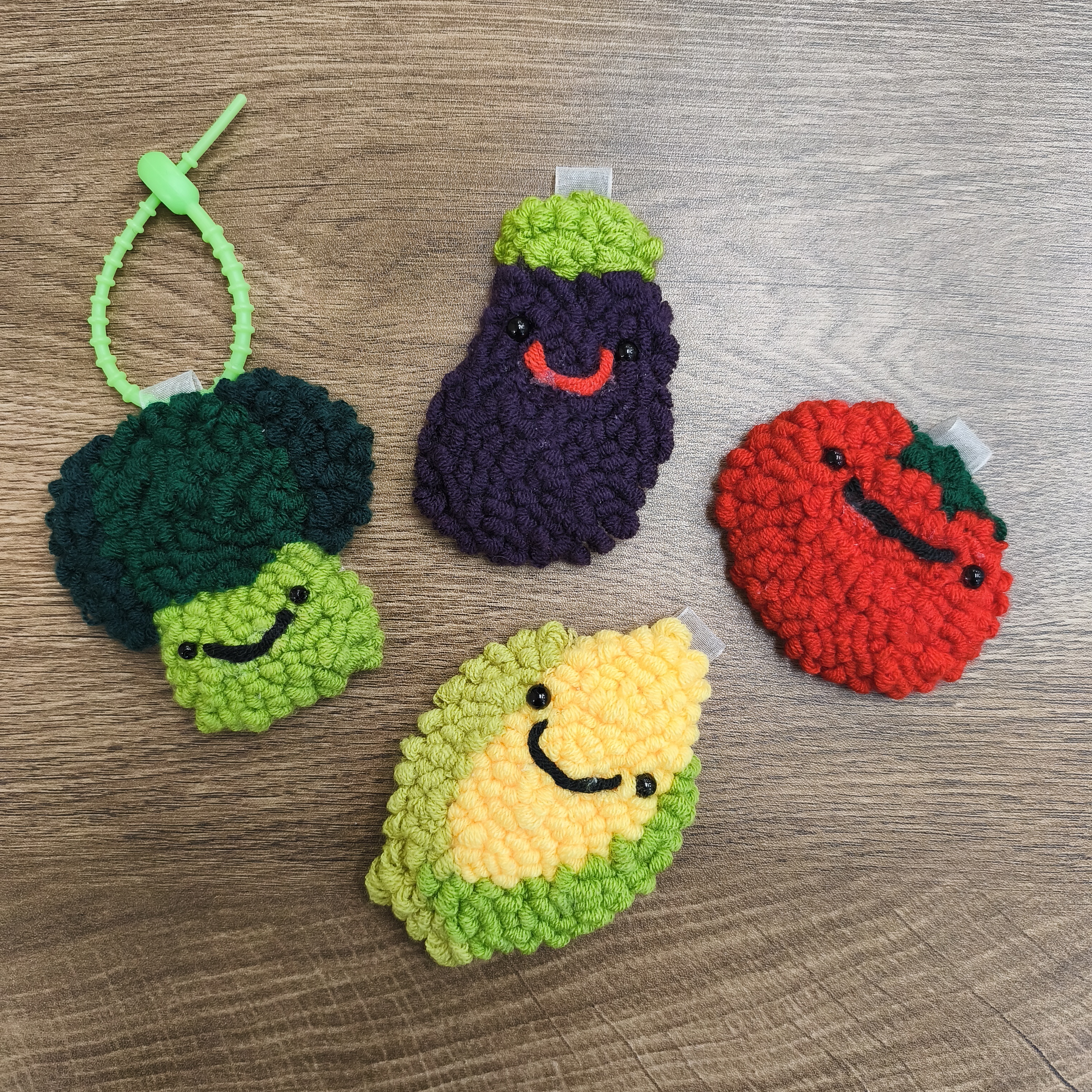 繽紛果小隊The Joyful Crew掛飾-蔬果小隊系列