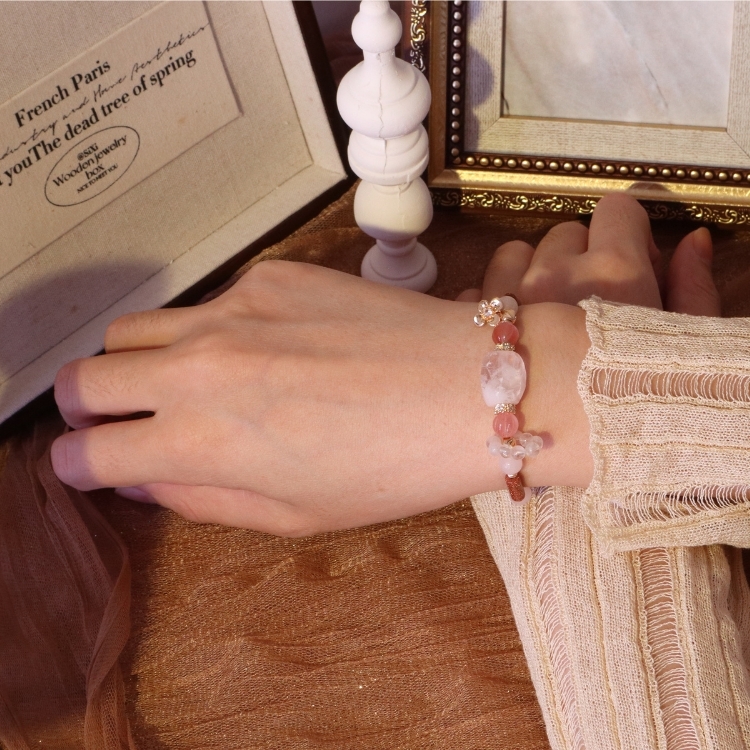 幸福圈起來 天然石水晶 手鏈 獨家設計款