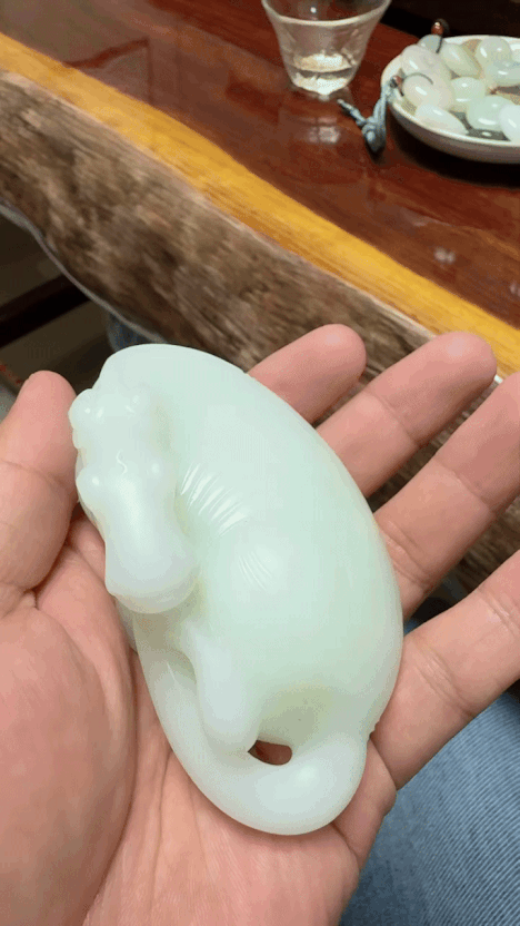 104720 和田玉一匹老馬