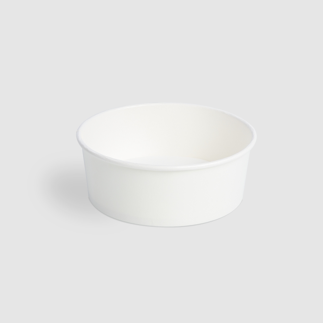紙圓便當盒 白色 800ml