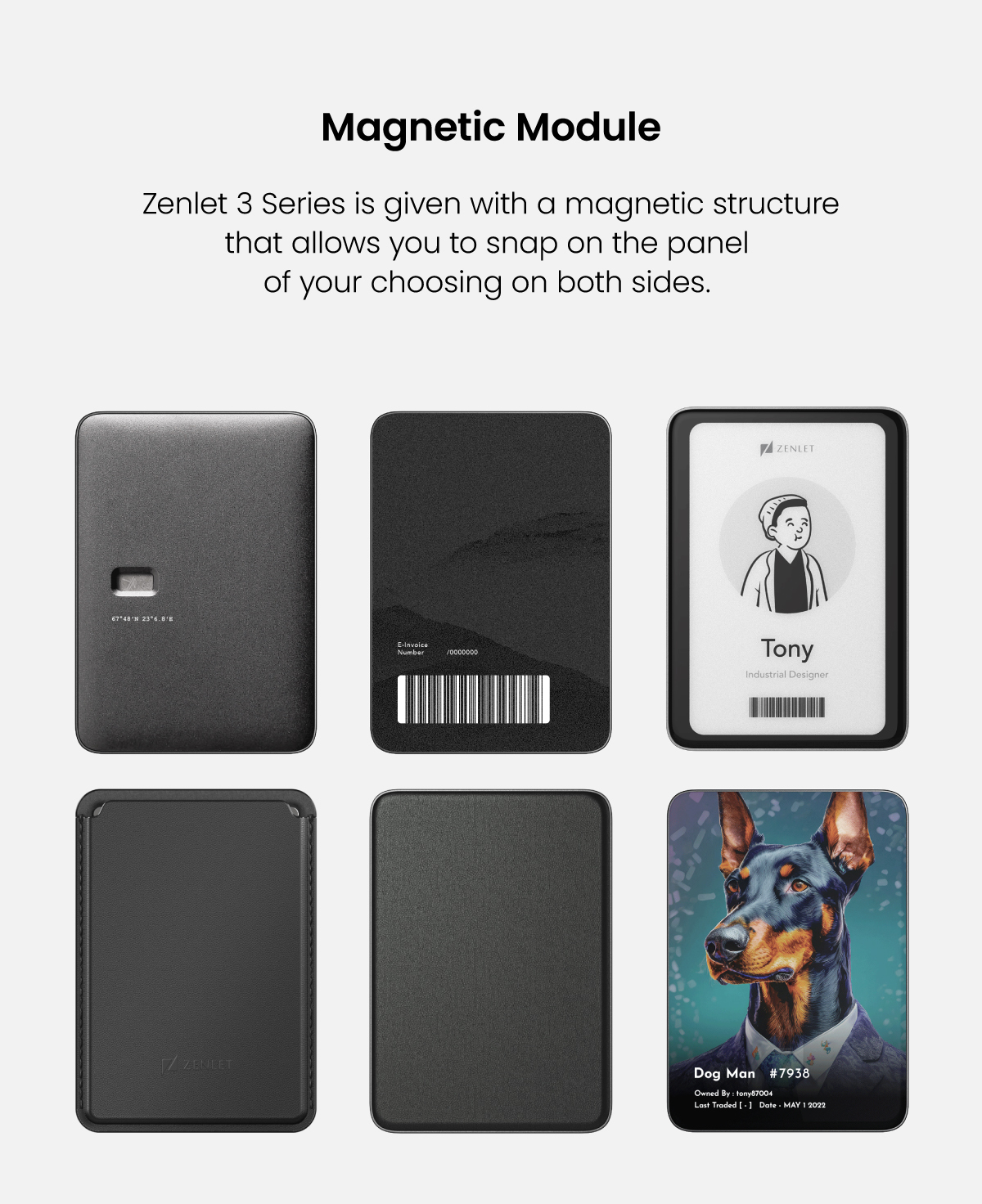 Zenlet 3｜Enjoy the Wallet that Fits All in Your Palm