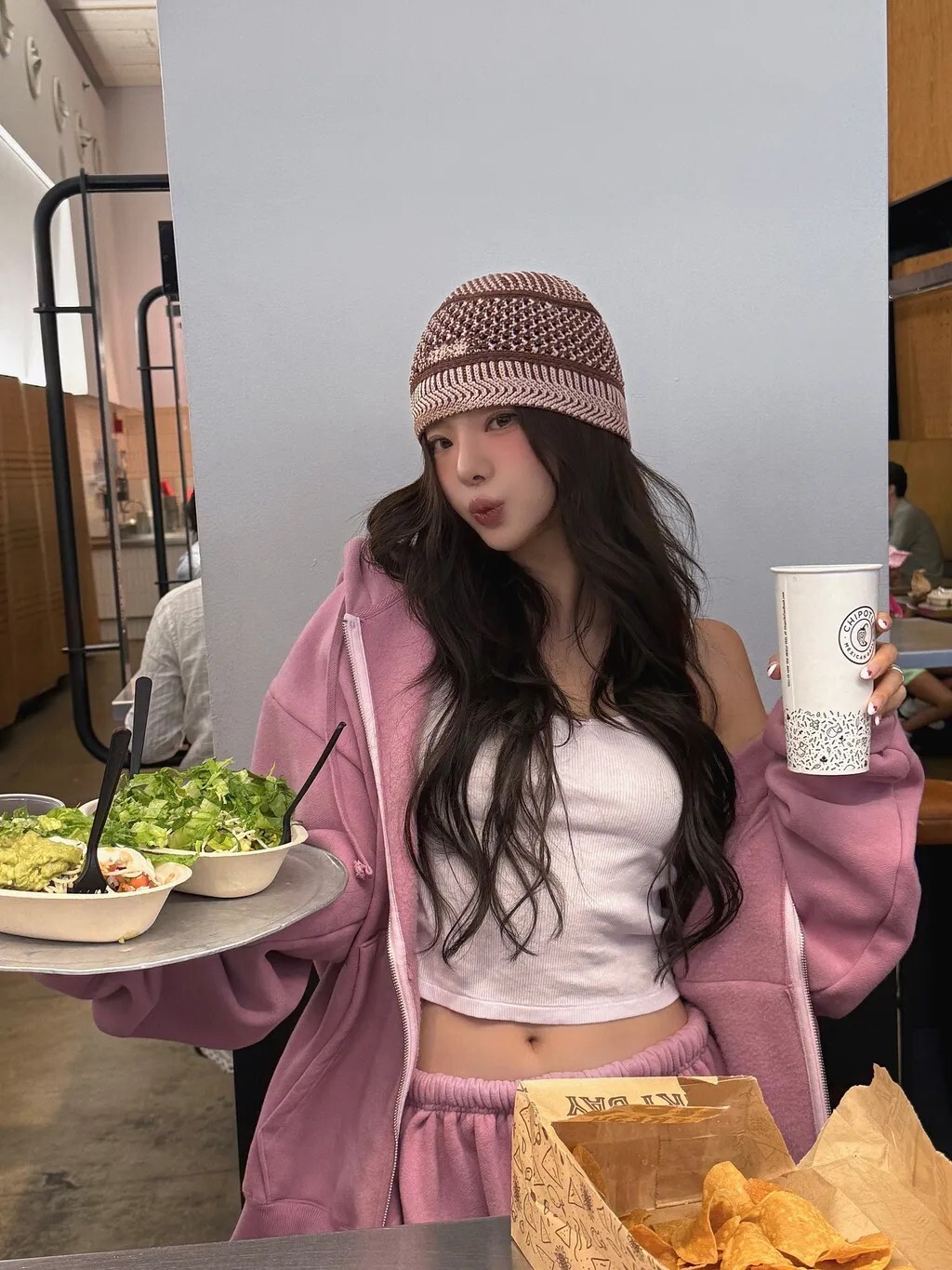 ATiiSSU Clashy 撞色毛帽