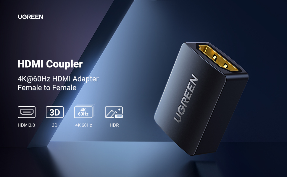 Ugreen HDMI 延長連接頭_20107