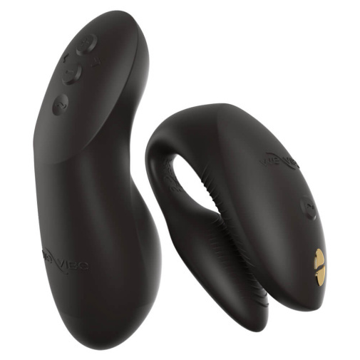 We-Vibe Chorus Pro Clitoral & G-Spot Couples Vibrator Satin Black