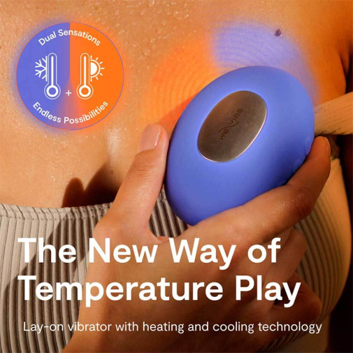We-Vibe Temp 可調節冷熱感按摩器 薰衣草藍