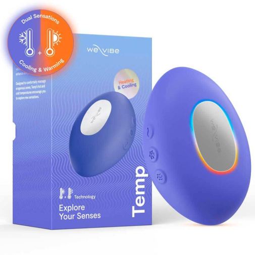 We-Vibe Temp 可調節冷熱感按摩器 薰衣草藍
