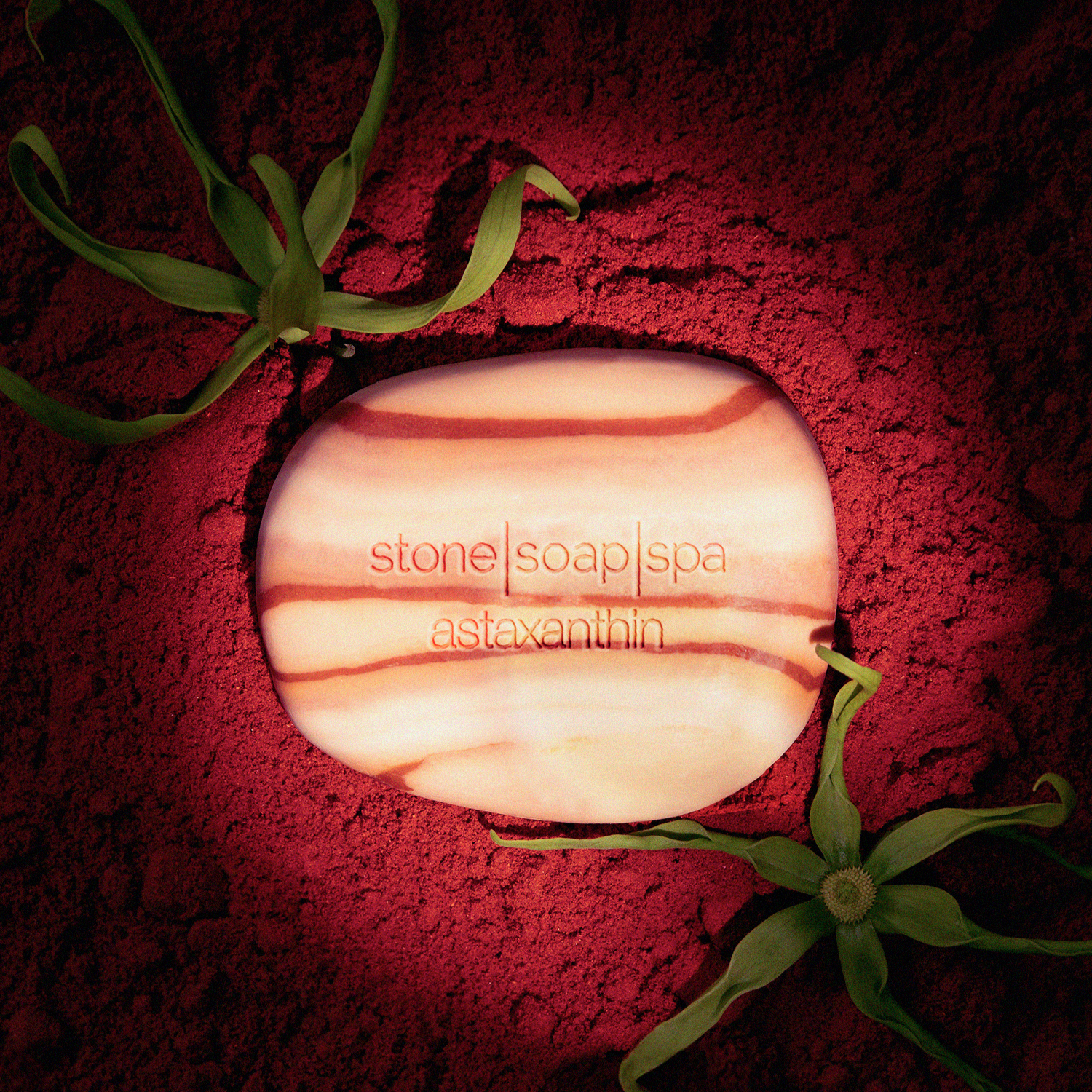 Stone soap spa 鵝卵石香氛輕柔磨砂皂＿春緒繾綣