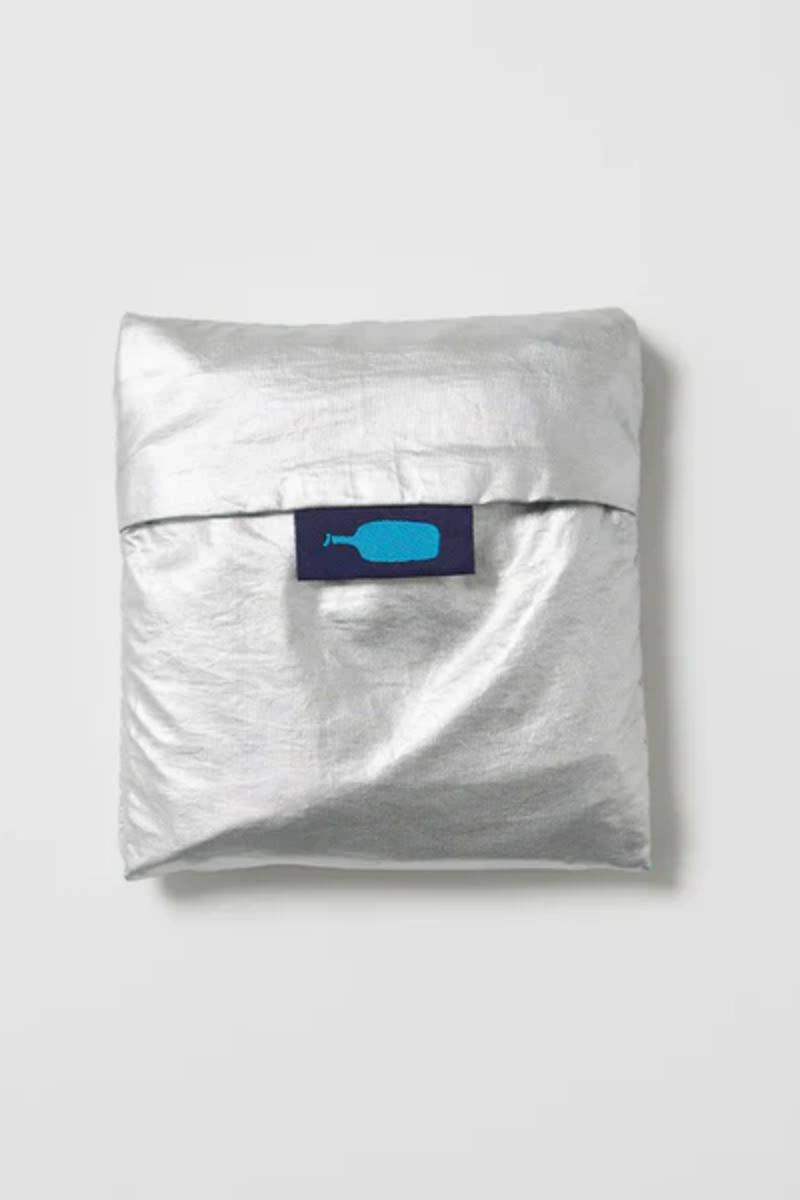 【 限量現貨 】Blue Bottle coffee 藍瓶銀色環保袋 日本