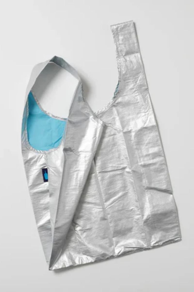 【 限量現貨 】Blue Bottle coffee 藍瓶銀色環保袋 日本