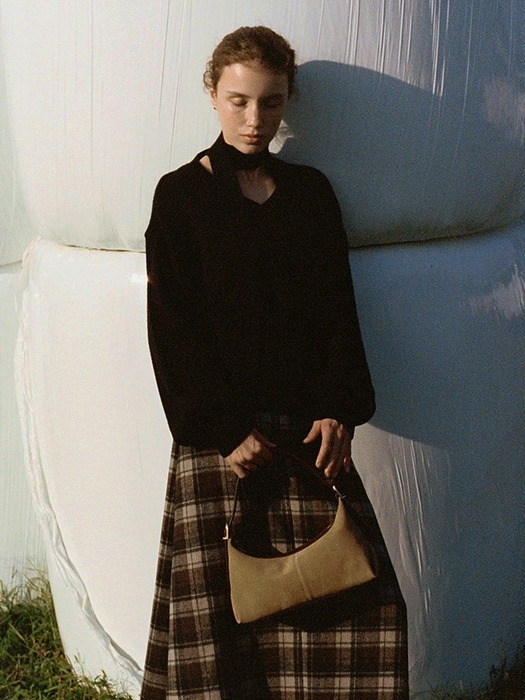 FOLNUA MINI BATEAU BAG SUEDE