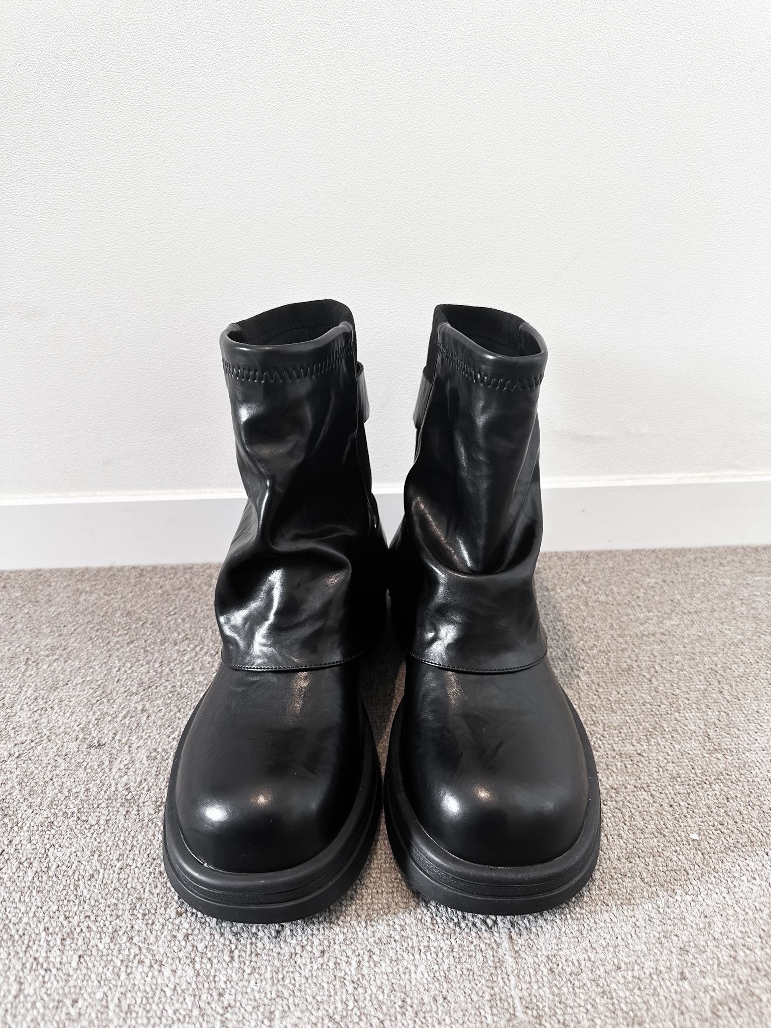 Vintage Cowboy High Ankle Boots〈🇰🇷DAY 3〉