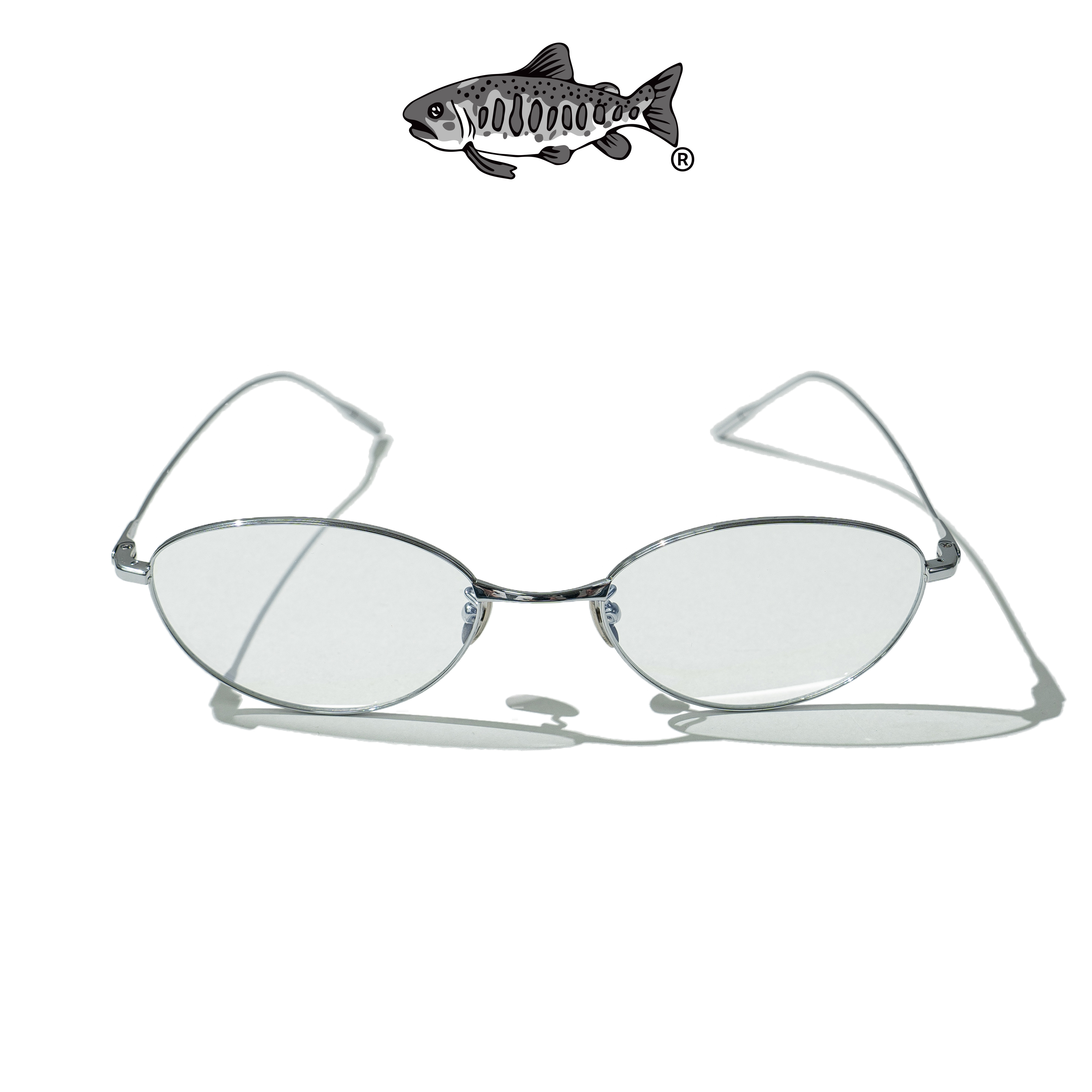 AGILITY Glasses / "CLAIRO"  銀色細框 眼鏡 [A-G3]