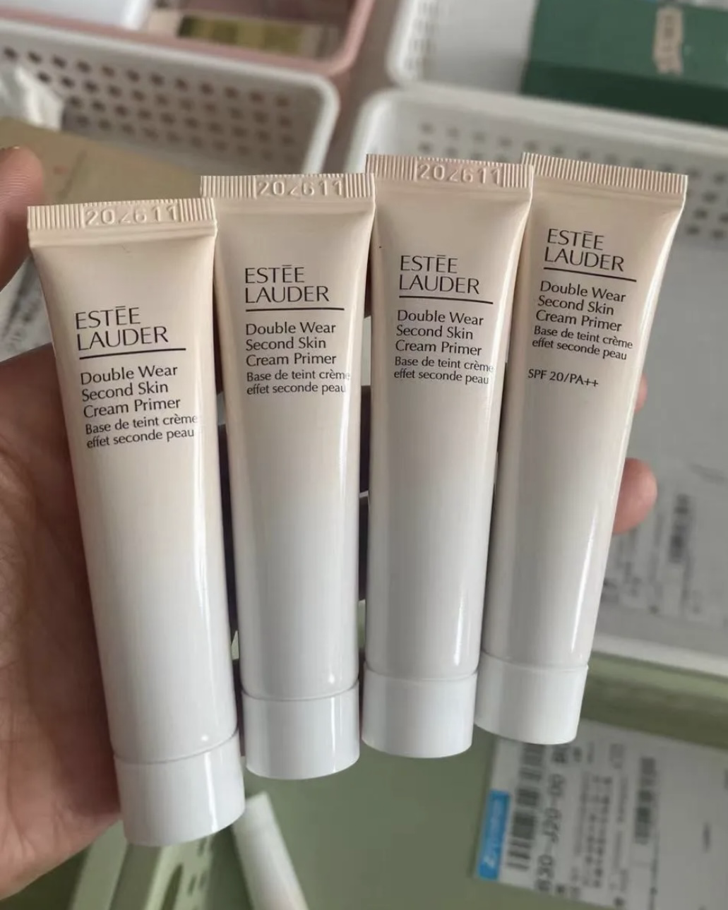 ESTEE LAUDER 雅詩蘭黛 粉持久天生美肌乖乖乳 妝前乳 防曬 SPF20 隔離 15ml