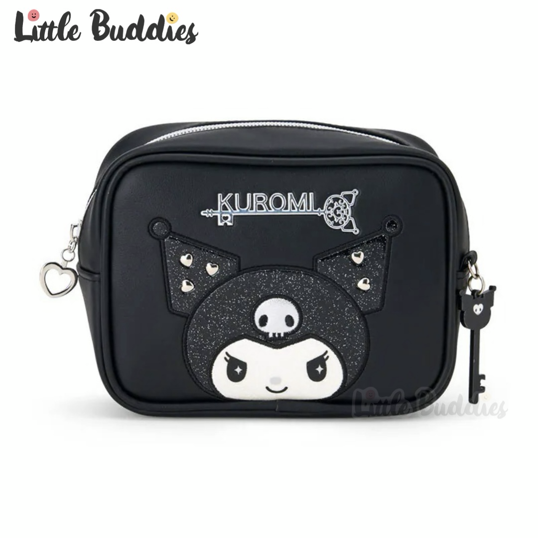 日本 Sanrio Kuromi 20周年鎖匙設計系列 - 化妝袋