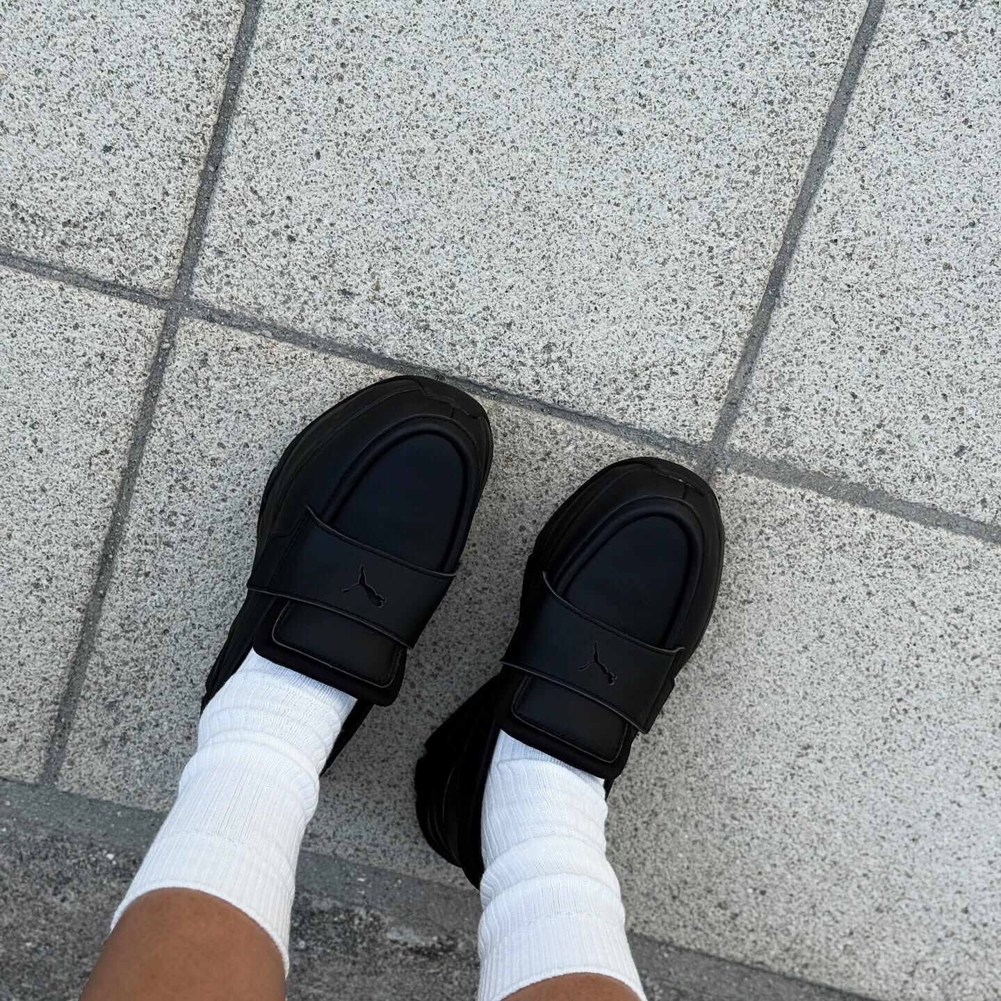 PUMA Sophyr Slip On Loafers 日本限定 黑色 厚底 增高 樂福鞋 39773001