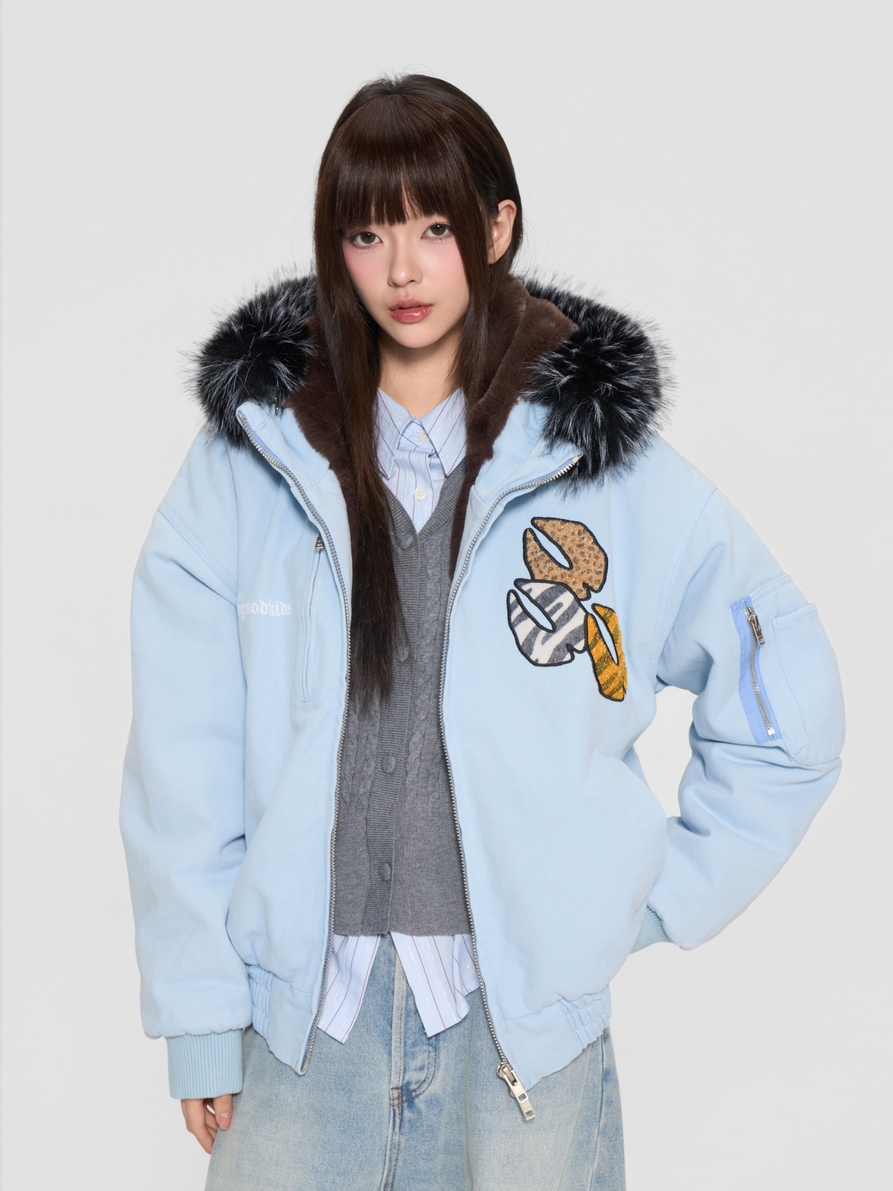 AFGK x 樂透人生GT:即刻入戲  可拆卸毛領 外套 A FEW GOOD KIDS