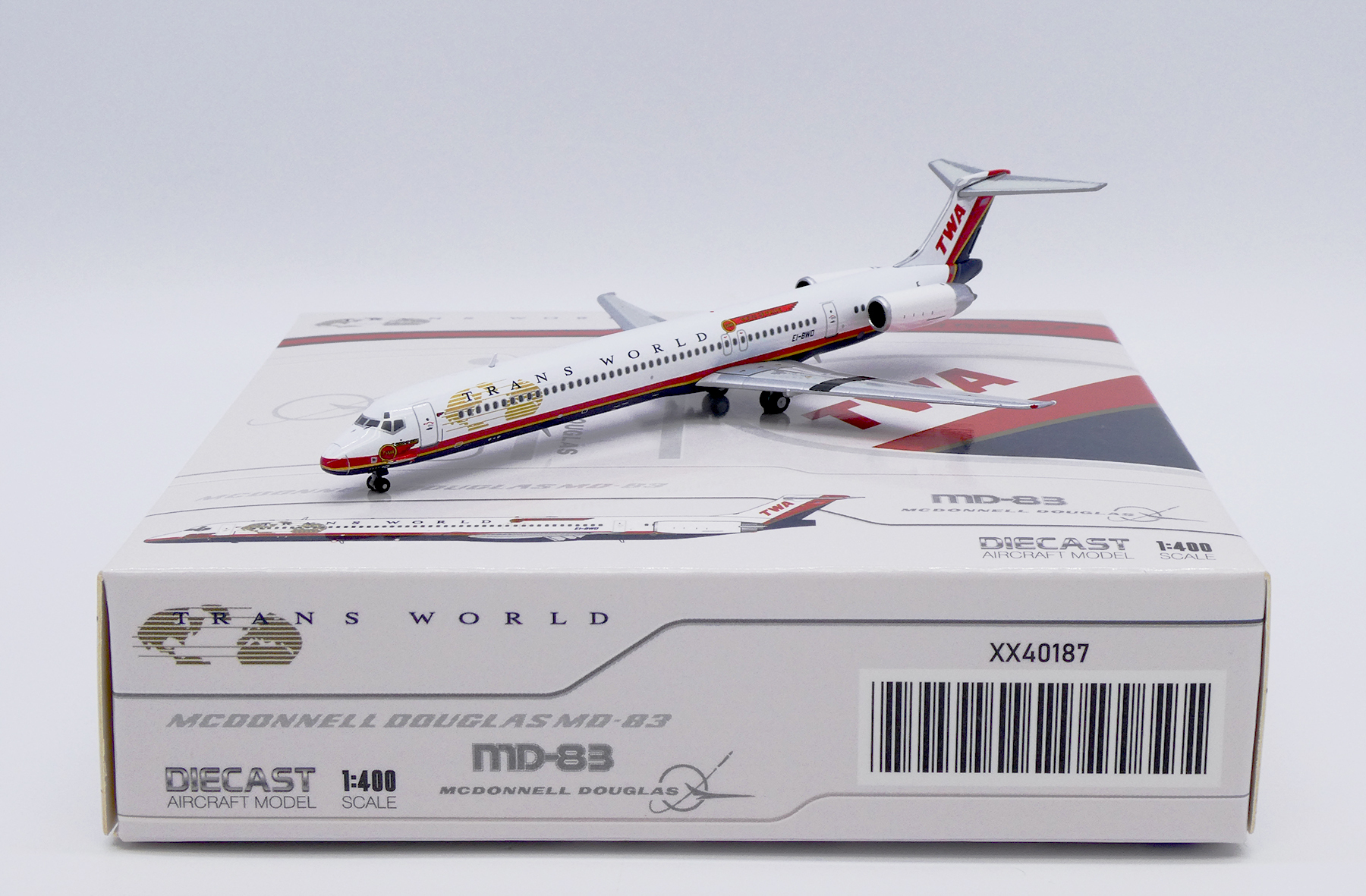JC Wings 1/400 環球航空 MD-83 EI-BWD 驕傲之翼