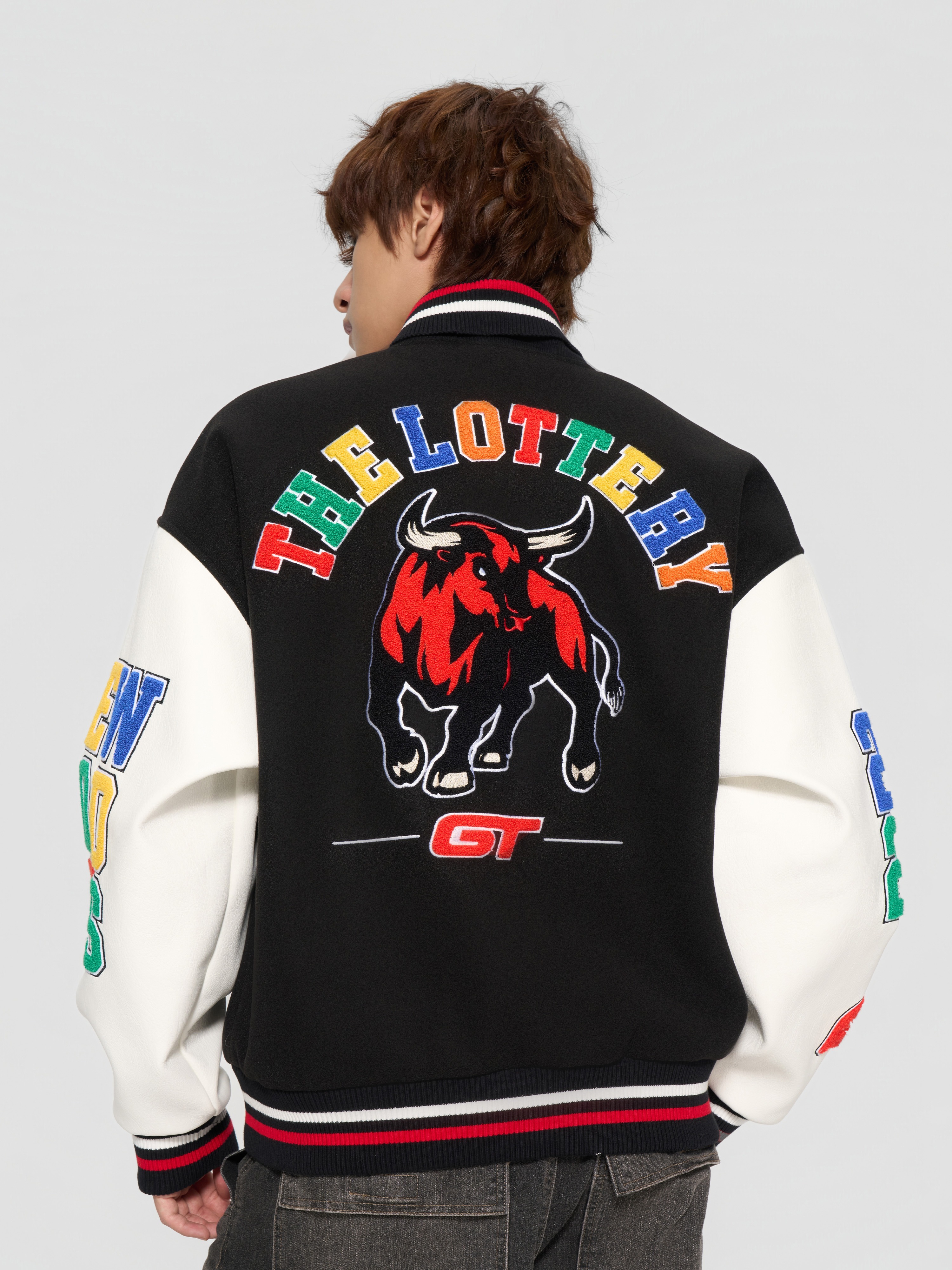 AFGK x 樂透人生GT:即刻入戲  多色字母 棒球外套 A FEW GOOD KIDS