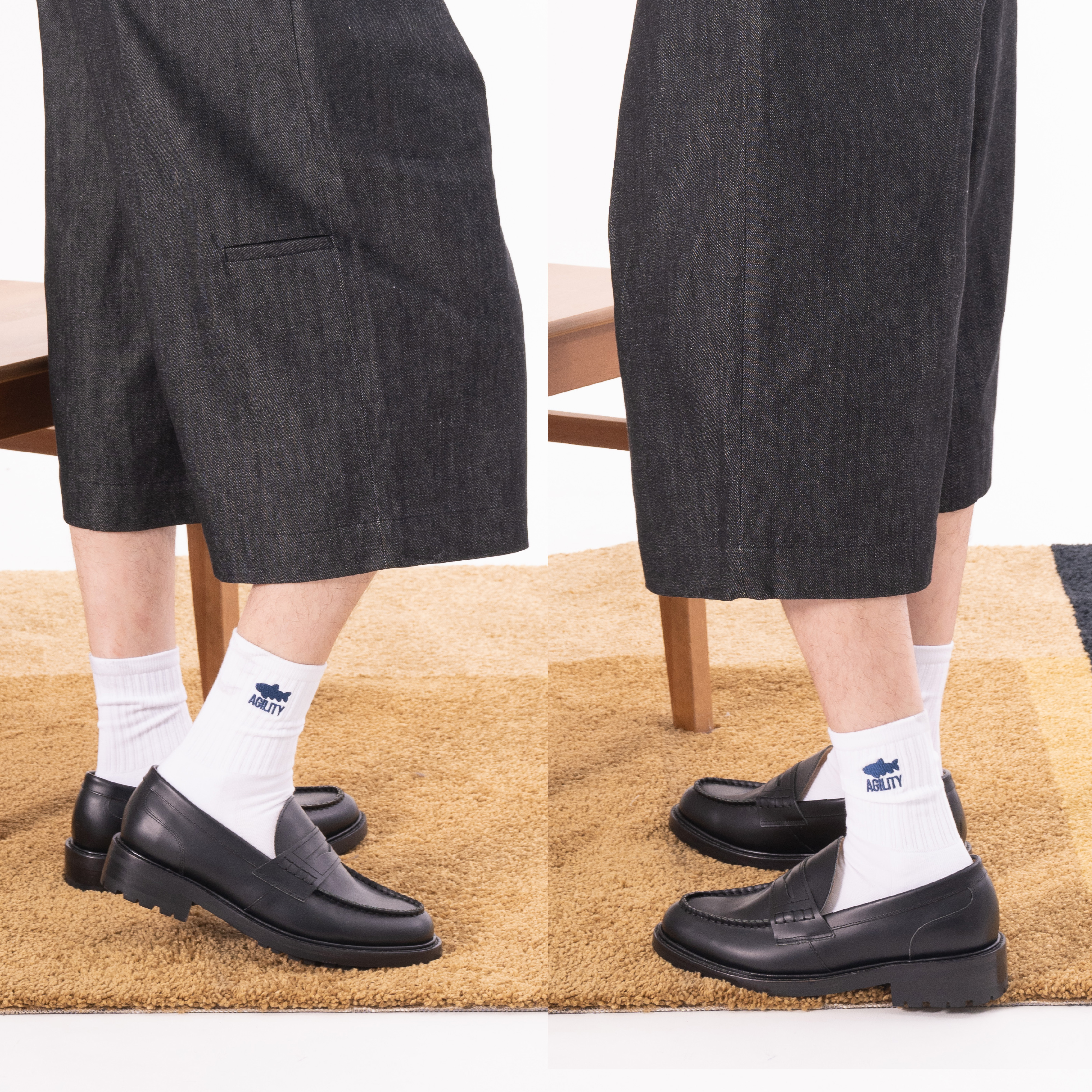 AGILITY Shadow Coolmax Ribbed Socks 魚影 涼感紗 毛巾底 長襪  [SC75-CS]