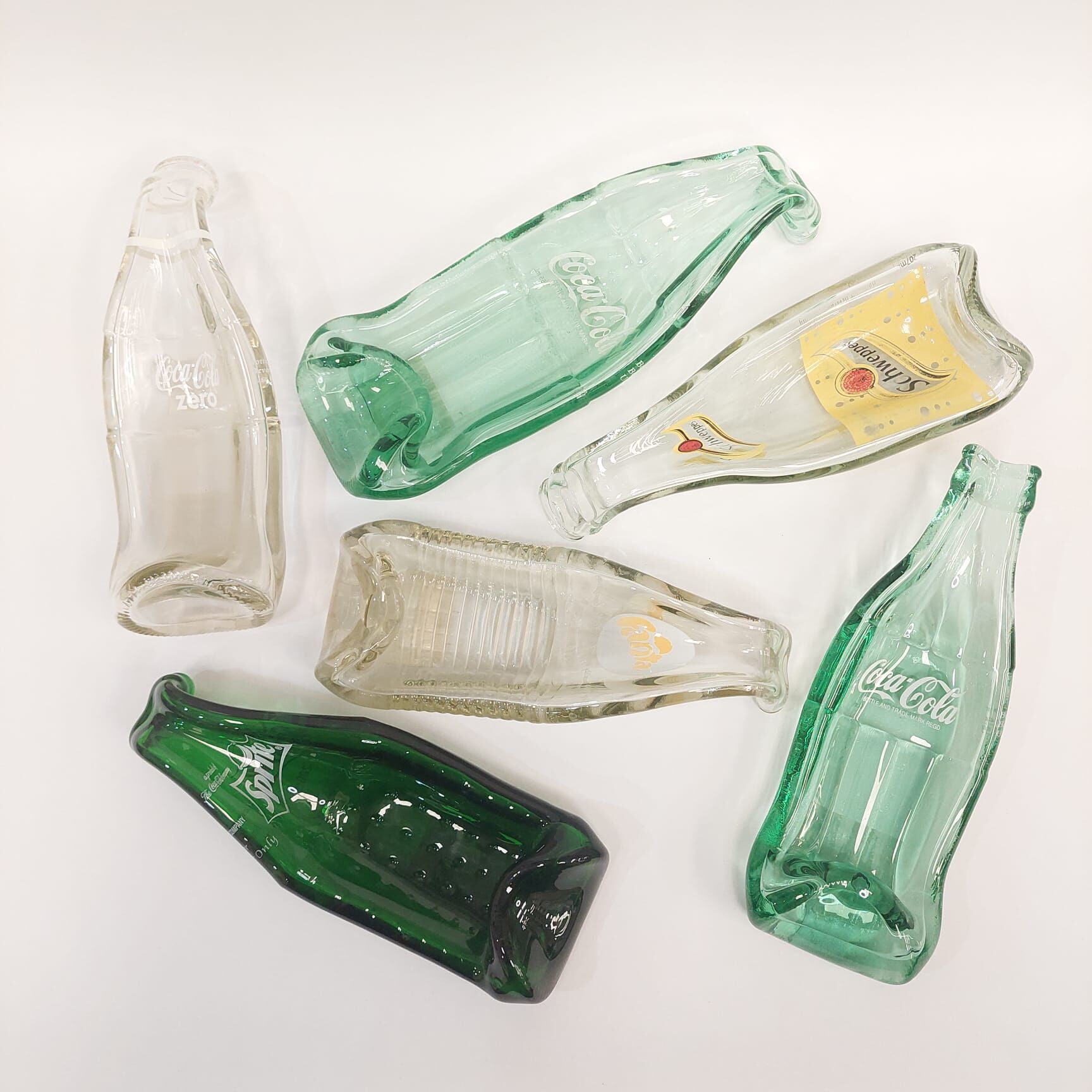 懷舊汽水玻璃樽碟