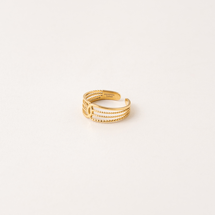 miramira純映｜流光四維光束戒指A0354-金72118