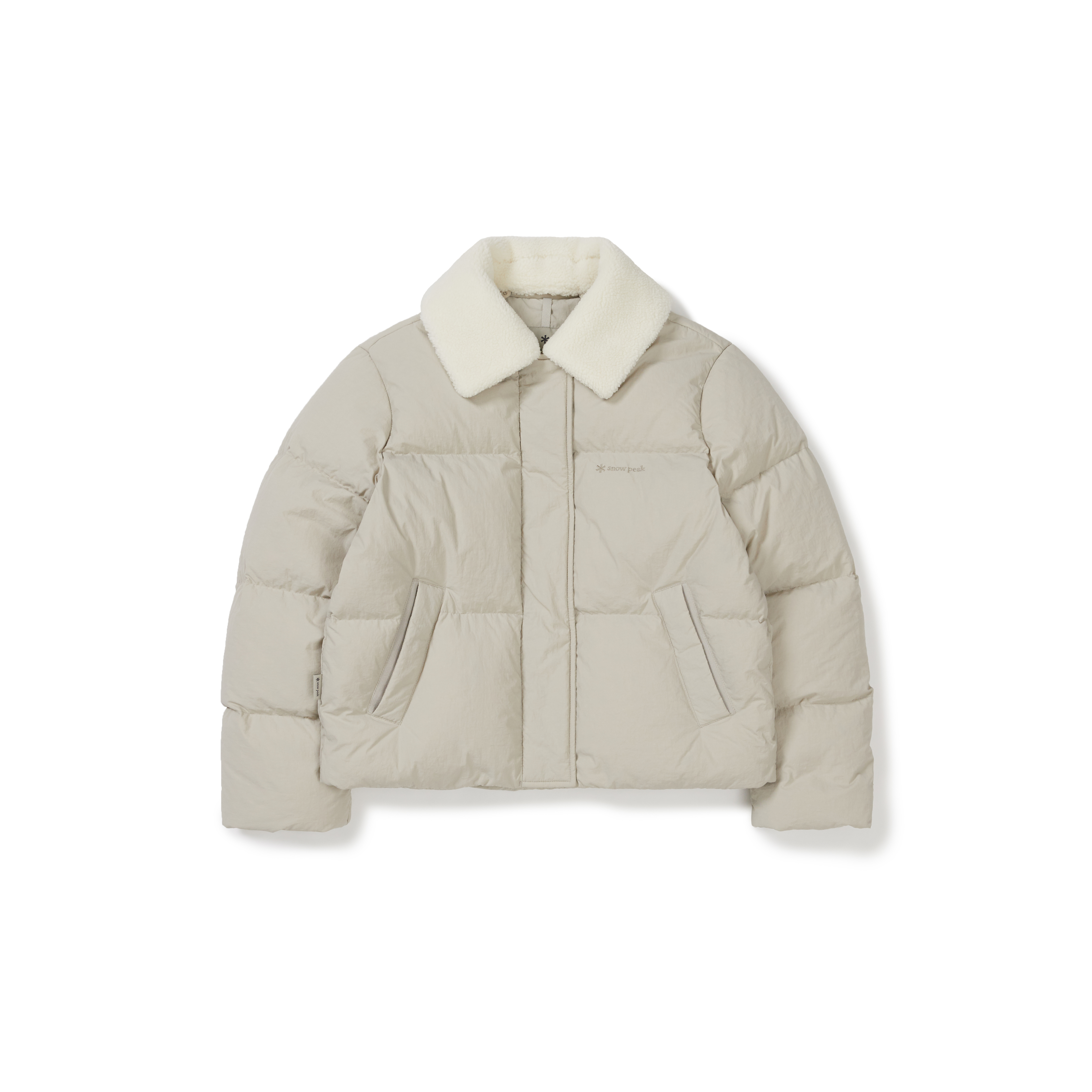 Snow Peak 女款 羊毛圈領羽絨外套