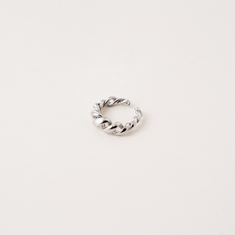 miramira純映｜麻花扭結戒指A0513-銀76310