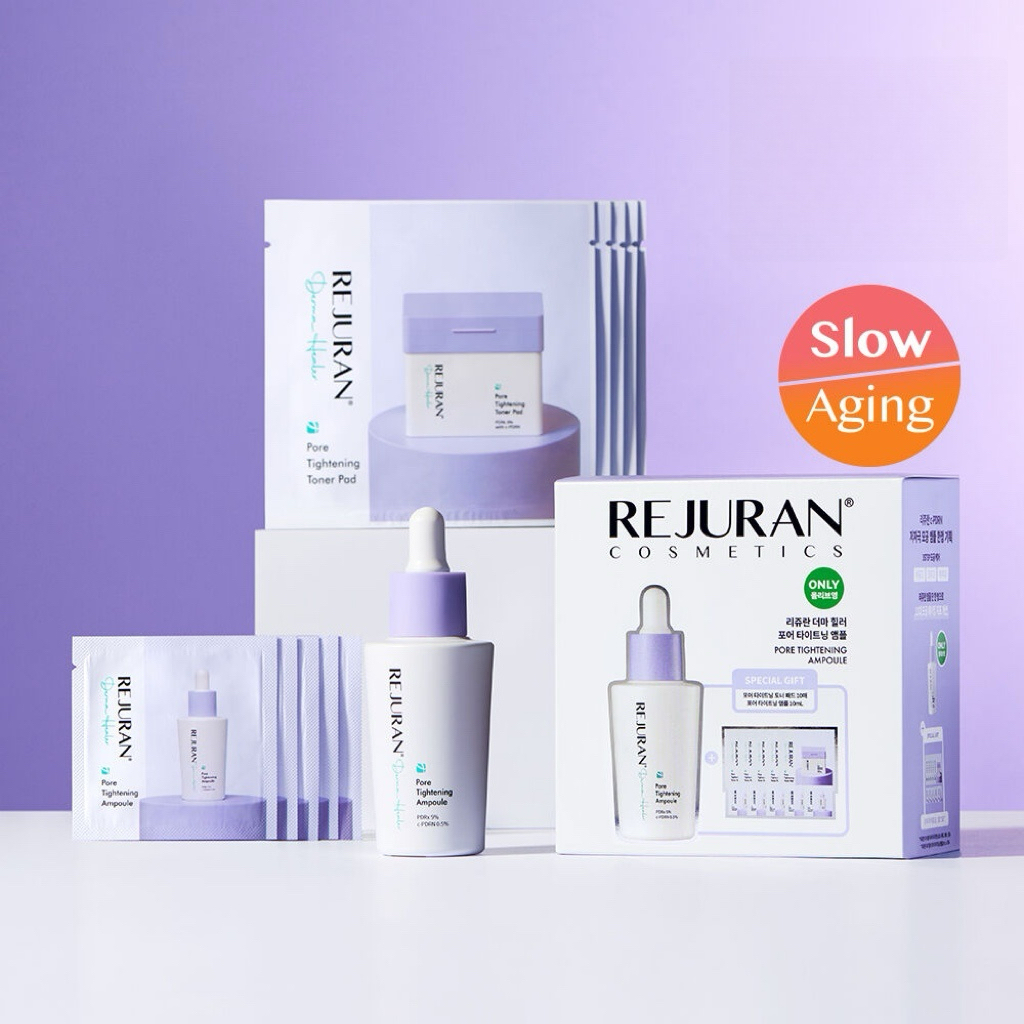 Rejuran 麗珠蘭毛孔緊緻精華限量企劃 Pore Tightening Ampoule 30ml *附送精華小樣2ml*5+棉片*5