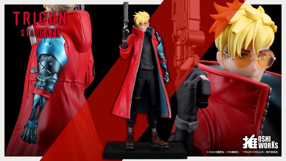 26年5月 1/8 心推工坊  槍神 威席‧史坦畢特 TRIGUN STAMPEDE Ver. PVC