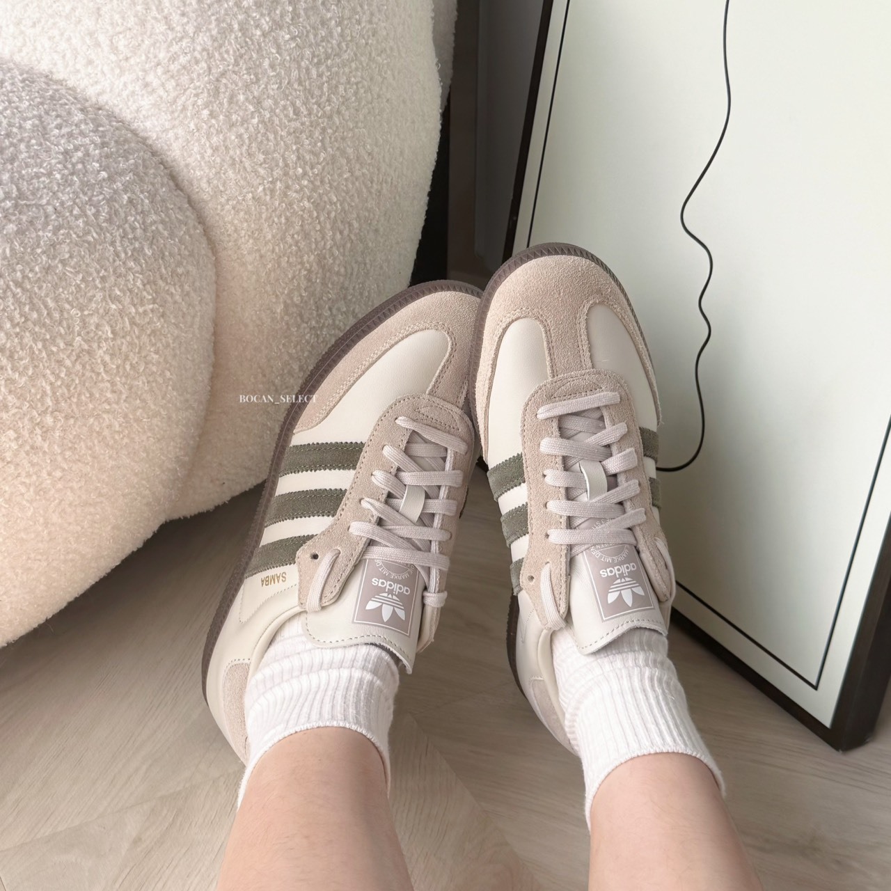 ADIDAS SAMBA OG 抹茶灰
