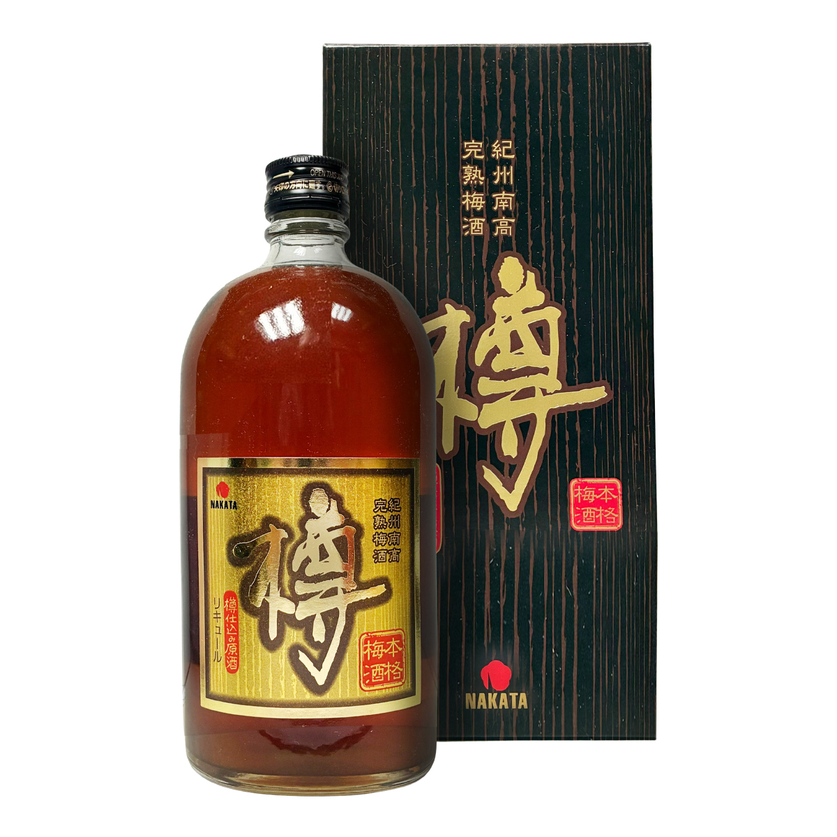 中田 紀州南高完熟梅酒 樽 720ml