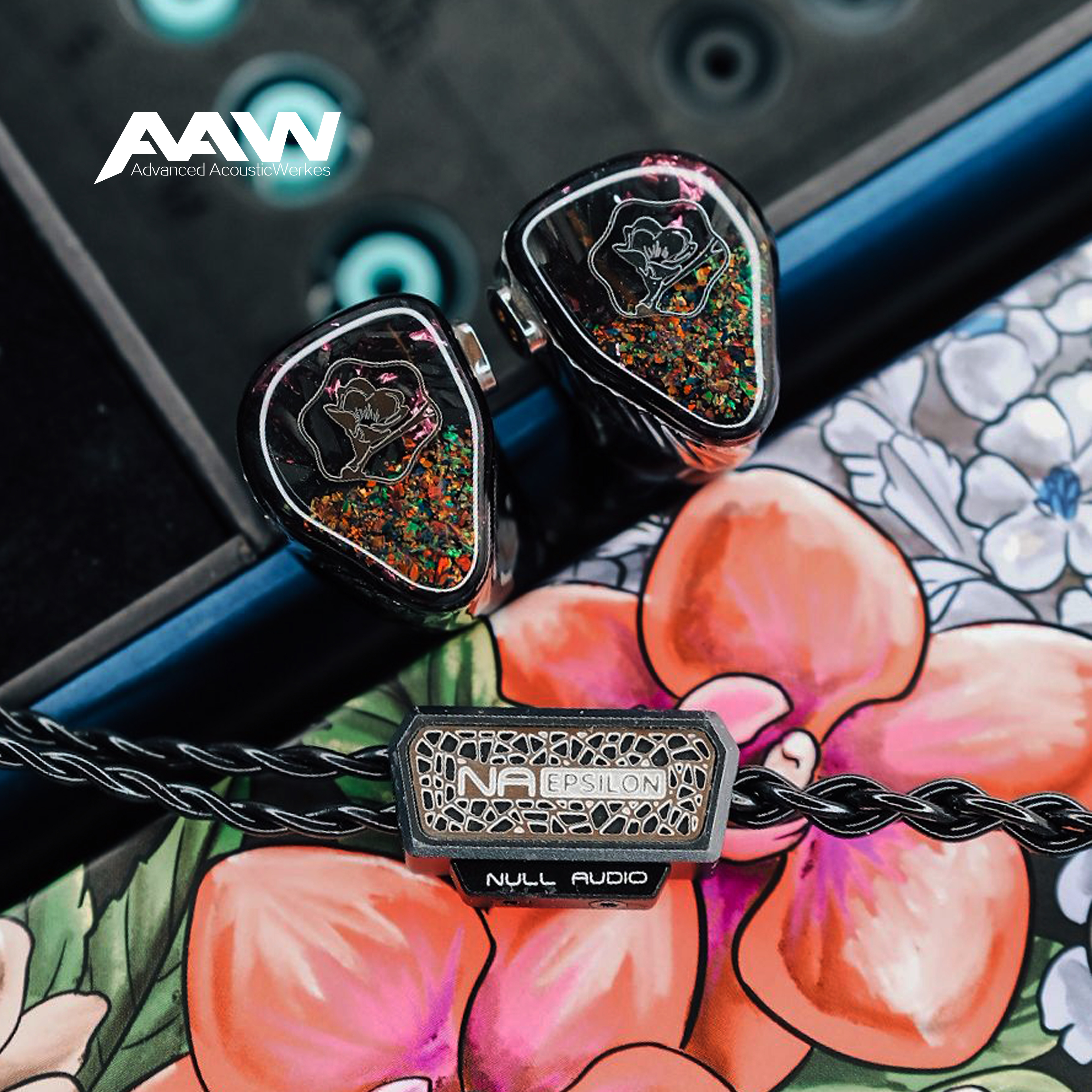 AAW Black Malus 16動鐵入耳式耳機 (品牌十周年紀念款)