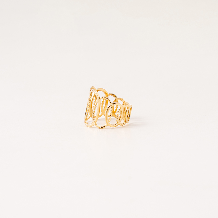 miramira扣圈｜單環多圈圈戒指A0750-金71475