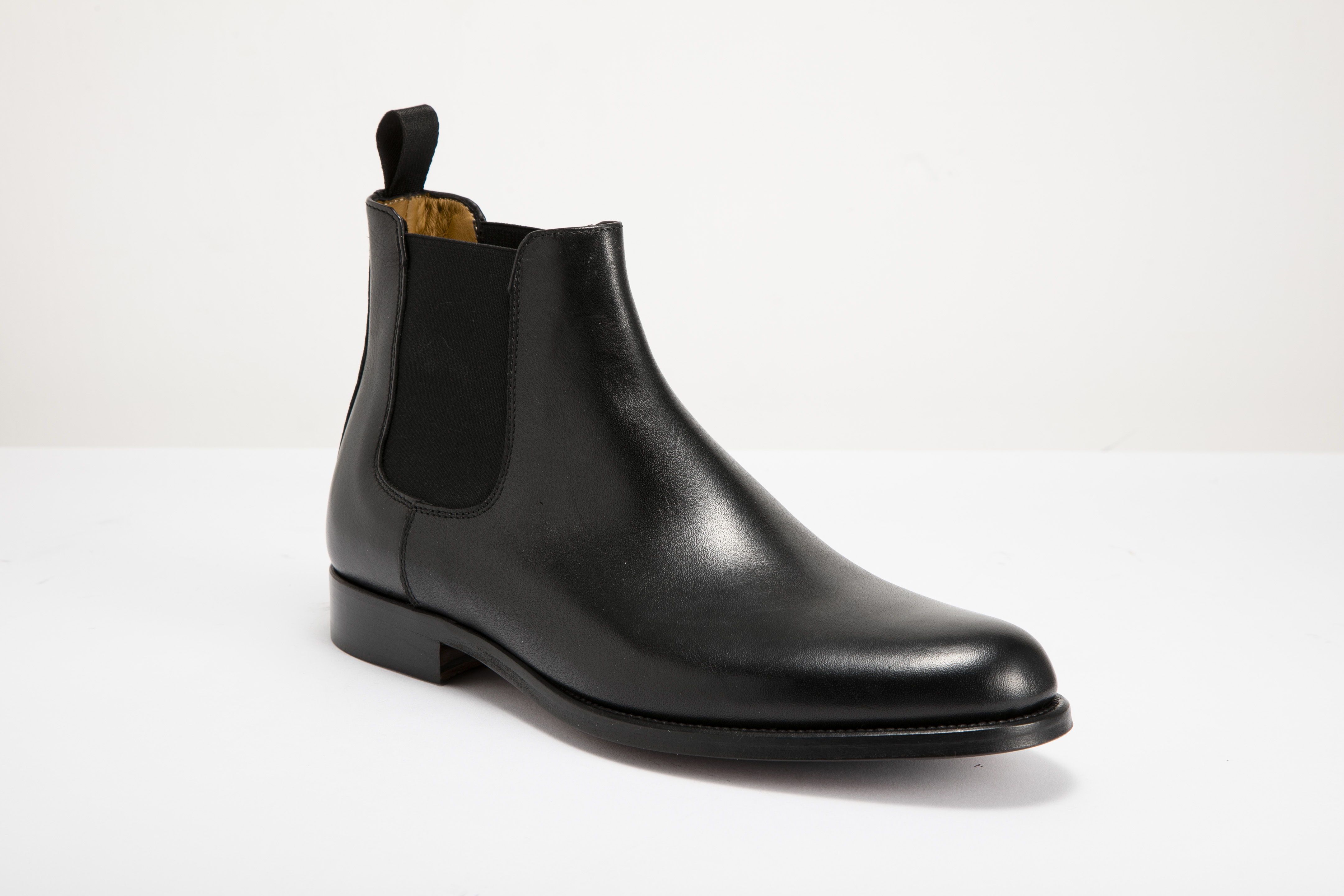 Raffaele D'Amelio - 男裝雙側鬆緊帶切爾西靴 6706 M49-BK