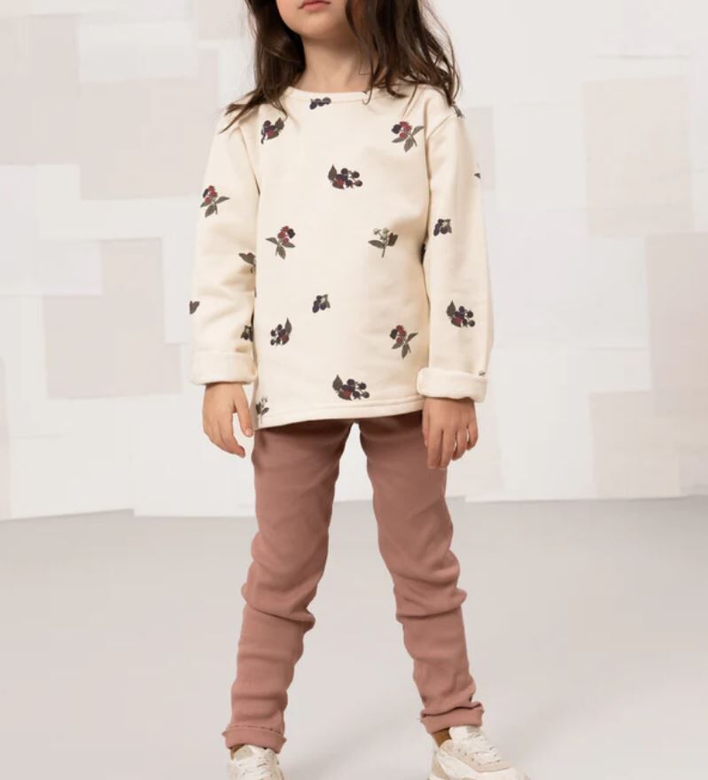 STUDIO BOHEME PARIS 羅紋打底褲 Leggings Rom Pom-Rosewood