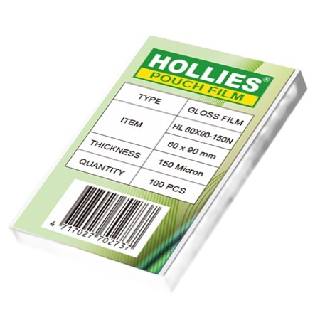 [特別尺寸] Hollies 60x90mm  過膠片 過膠套【加厚100mic】