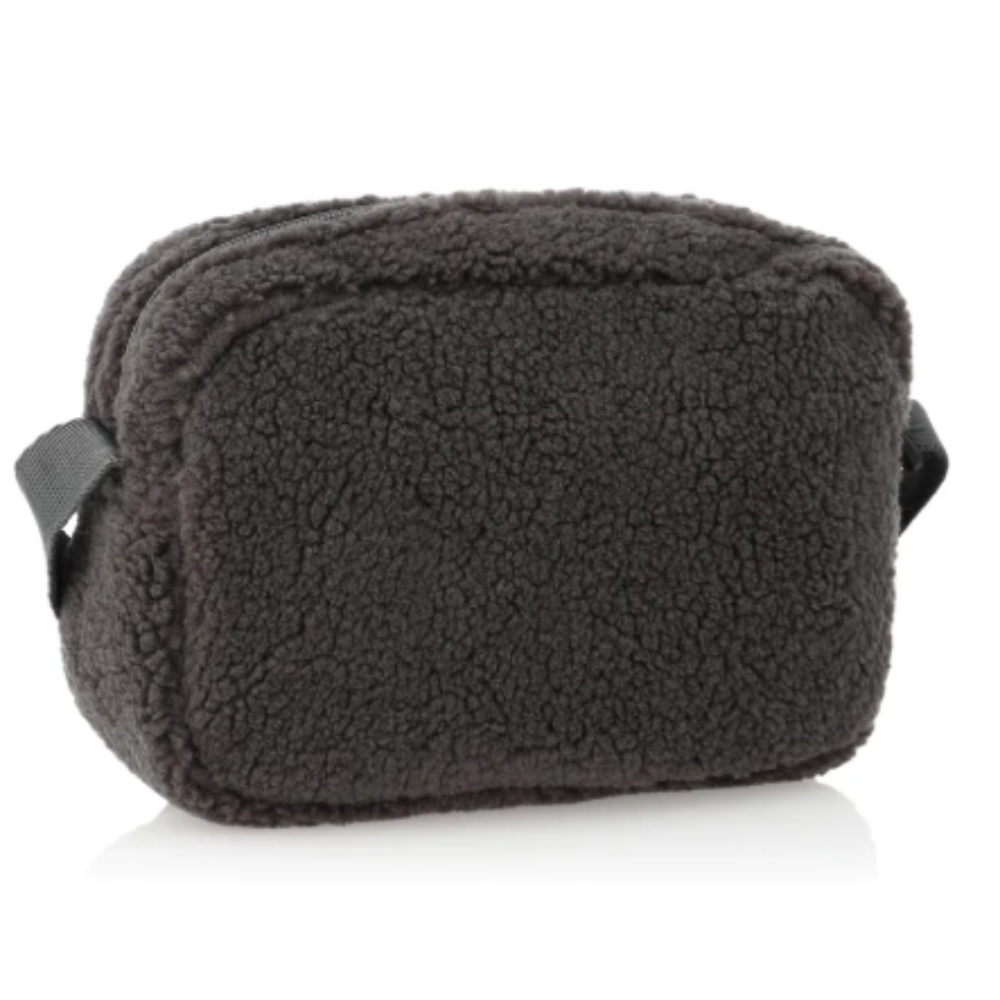 中性-百搭搖粒絨側背包-深灰（63733-09）