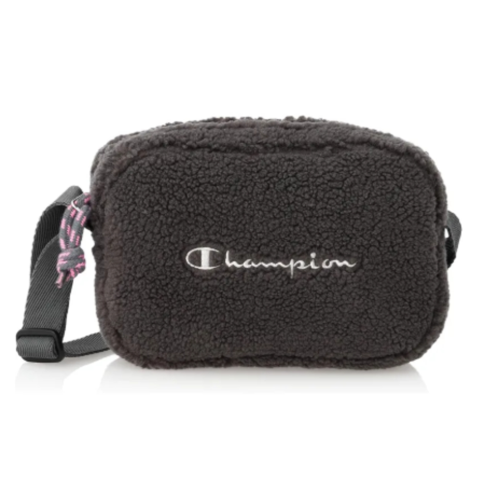 中性-百搭搖粒絨側背包-深灰（63733-09）