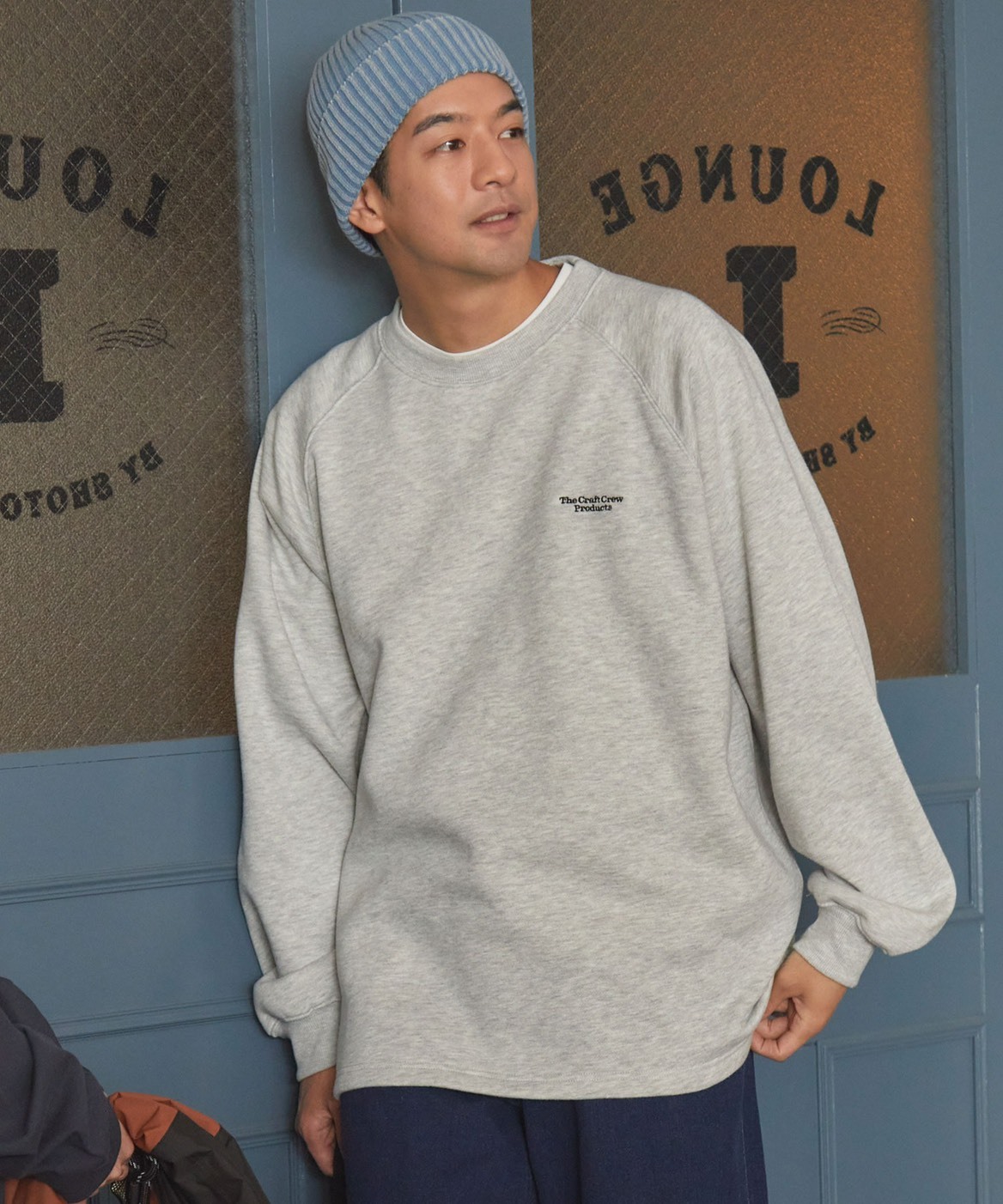 #預購 日本限定 THE CRAFT CREW PRODUCTS 刺繡標誌 下擺抽繩 保暖內刷毛 大學踢 八色